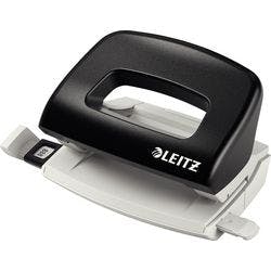 Leitz NeXXt 2 Löcher Locher Kunststoff, Metall, Stahl 10 Blatt 5058 Schwarz Produktbild
