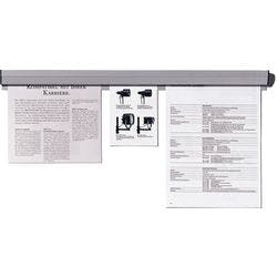 Franken Papierklemmschiene PKS 88, grau, 880x40 mm Produktbild