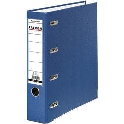 Falken Doppelmappe DIN A5 70 mm Blau 4 Ringe S70 Pappkarton, PP (Polypropylen) Querformat Produktbild