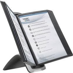 DURABLE Sichttafelsystem 10 Flächen DIN A4 PP (Polypropylen) Schwarz Produktbild