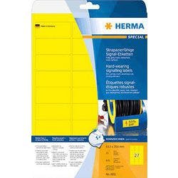HERMA Etiketten 8031 Gelb 675 Stück Produktbild