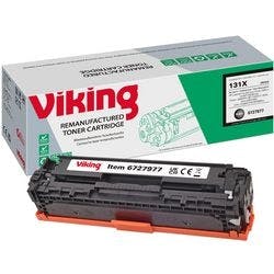 Viking 131X Kompatibel HP Tonerkartusche CF210X Schwarz Produktbild