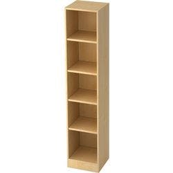 Hammerbacher Holz Regal 4 Fachböden 406 x 400 x 2.004 mm Braun Ahorn Produktbild
