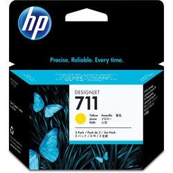 HP 711 Original Tintenpatrone CZ136A Gelb Multipack 3 Stück Produktbild