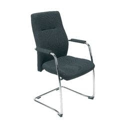 Besucherstuhl Nero Freischwinger Schwarz Produktbild