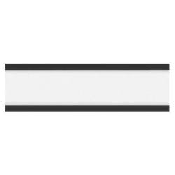magnetoplan Magnete Schwarz, Weiß 10 Stück 50 x 15 mm Produktbild