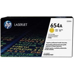 HP 654A Original Tonerkartusche CF332A Gelb Produktbild