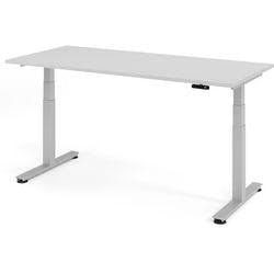 Schreibtisch 180x80x127cm grau Produktbild