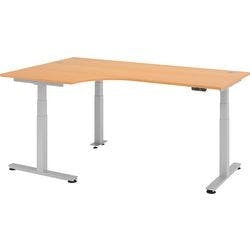 Hammerbacher Sitz-Stehschreibtisch XDSM Buche 2.000 x 1.200 x 635 mm Produktbild