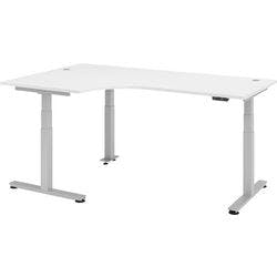 Hammerbacher Sitz-Stehschreibtisch XDSM Weiß 2.000 x 1.200 x 635 mm Produktbild