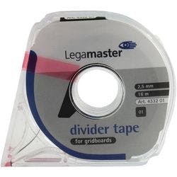 Legamaster Markierungsband 7-433201 Schwarz 2,5 mm x 16 m Produktbild