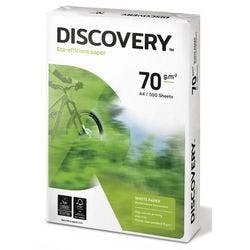 Discovery Eco-efficient DIN A4 Druckerpapier Weiß 70 g/m² Glatt 500 Blatt Produktbild