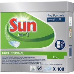 Sun Spülmaschinentabs All in 1 Eco 100 Stück Produktbild Print Hauptbild L