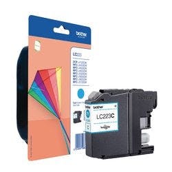 Brother LC223C Original Tintenpatrone Cyan Produktbild