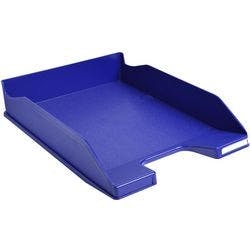 Exacompta Briefablage Exacompta Briefkorb Nachtblau Polystyrol Blau 25,5 x 34,7 x 6,5 cm Produktbild