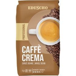 Eduscho Kaffee Crema Kaffeebohnen Bohnen Vollmundig 1 kg Produktbild