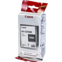 Canon PFI-107MBK Original Tintenpatrone Matt Schwarz Produktbild