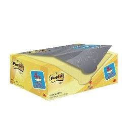 Post-it Haftnotizen 127 x 76 mm Kanariengelb 100 Blatt 16 Blöcke + 4 Gratis Produktbild