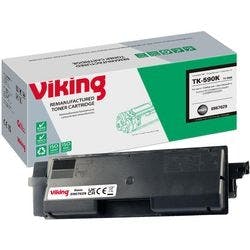 Viking TK-590 Kompatibel Kyocera Tonerkartusche Schwarz Produktbild