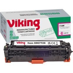 Viking 718 Kompatibel Canon Tonerkartusche Magenta Produktbild