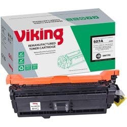 Viking 507A Kompatibel HP Tonerkartusche CE400A Schwarz Produktbild