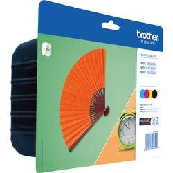 Brother LC129XL Original Tintenpatrone Schwarz, Cyan, Magenta, Gelb Multipack 4 Stück Produktbild