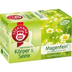 TEEKANNE Harmonie für Körper & Seele "Magenfein" Koffeinfrei Tee Kräutertee 20 Stück à 2 g Produktbild