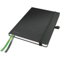 Leitz Complete Notizbuch DIN A5 Kariert Gebunden Hardboard Schwarz Nicht perforiert 160 Seiten 80 Blatt Produktbild