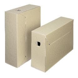 Loeff's Archivbox City box 30+ Weiß, Braun 39 x 26 x 11,5 cm 50 Stück Produktbild