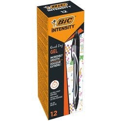 BIC Gel-ocity Quick Dry Einziehbar Tintenroller Schwarz 0,3 mm Mittel Kugel Nicht nachfüllbar 12 Stück Produktbild