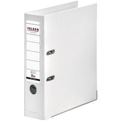 Falken Chromocolor Ordner DIN A4 80 mm Weiß 2 Ringe 11285525 PP (Polypropylen) Produktbild