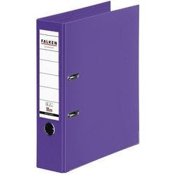 Falken Chromocolor Ordner DIN A4 80 mm Violett 2 Ringe 11285608 PP (Polypropylen) Produktbild