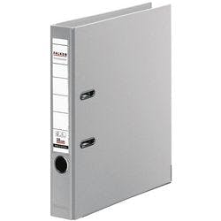 Falken Chromocolor Ordner DIN A4 50 mm Grau 2 Ringe S50 Pappkarton, PP (Polypropylen) Hochformat Produktbild