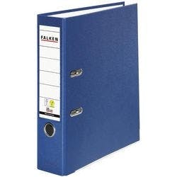 Falken PP-Color Ordner DIN A4 80 mm Blau 2 Ringe Pappkarton, PP (Polypropylen) Produktbild