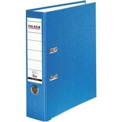 Falken PP-Color Ordner DIN A4 80 mm Aquablau 2 Ringe Pappkarton, PP (Polypropylen) Produktbild