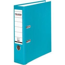 Falken PP-Color Ordner DIN A4 80 mm Türkis 2 Ringe Pappkarton, PP (Polypropylen) Produktbild
