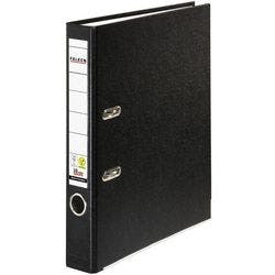 Falken PP-Color Ordner DIN A4 50 mm Schwarz 2 Ringe Pappkarton, PP (Polypropylen) Produktbild