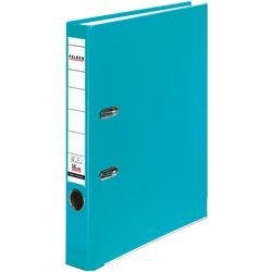 Falken PP-Color Ordner DIN A4 50 mm Türkis 2 Ringe Pappkarton, PP (Polypropylen) Produktbild