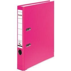 Falken PP-Color Ordner DIN A4 50 mm Rosa 2 Ringe Pappkarton, PP (Polypropylen) Produktbild