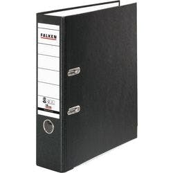 Falken Ordner DIN A4 80 mm Schwarz 2 Ringe 11285558 Pappkarton, PP (Polypropylen) Produktbild