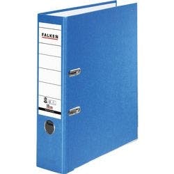 Falken Ordner DIN A4 80 mm Blau 2 Ringe 11285673 Pappkarton, PP (Polypropylen) Produktbild Print Hauptbild L