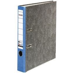 Falken Ordner DIN A4 50 mm Blau 2 Ringe S50 Pappkarton Wolkenmarmor Produktbild