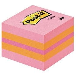 Post-it Haftnotizenwürfel 51 x 51 mm Farbig sortiert 400 Blatt Produktbild