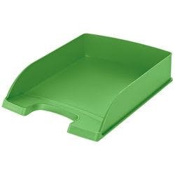 Leitz Plus Briefablage 5227 DIN A4 Hellgrün 25,5 x 35,7 x 7 cm Produktbild