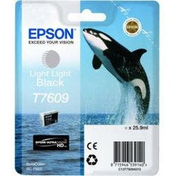 Epson T7609 Original Tintenpatrone C13T76094010 Hell Schwarz Produktbild
