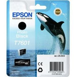 Epson T7601 Original Tintenpatrone C13T76014010 Fotoschwarz Produktbild