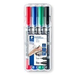 STAEDTLER Permanentmarker 348 Farbig sortiert 4 Stück Produktbild