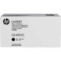 HP 507Y Original Tonerkartusche CE400YC Schwarz Produktbild