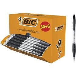 BIC Atlantis Classic Kugelschreiber Blau Mittel 0.4 mm Nachfüllbar 36 Stück Produktbild