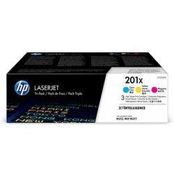 HP 201X Original Tonerkartusche CF253XM Cyan, Magenta, Gelb Multipack 3 Stück Produktbild